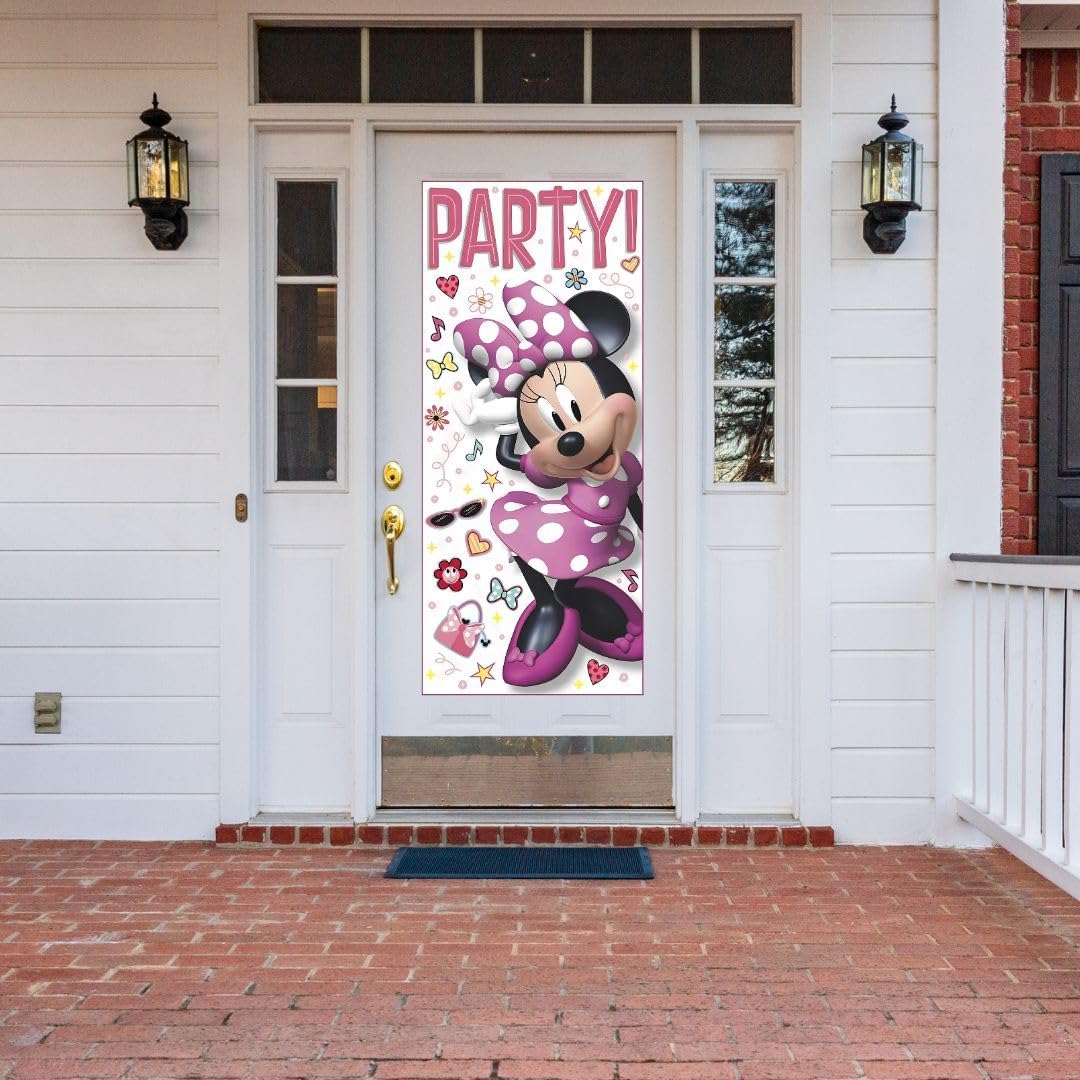 AMSCAN Disney Minnie Mouse Door Party Poster 27x60 Inches