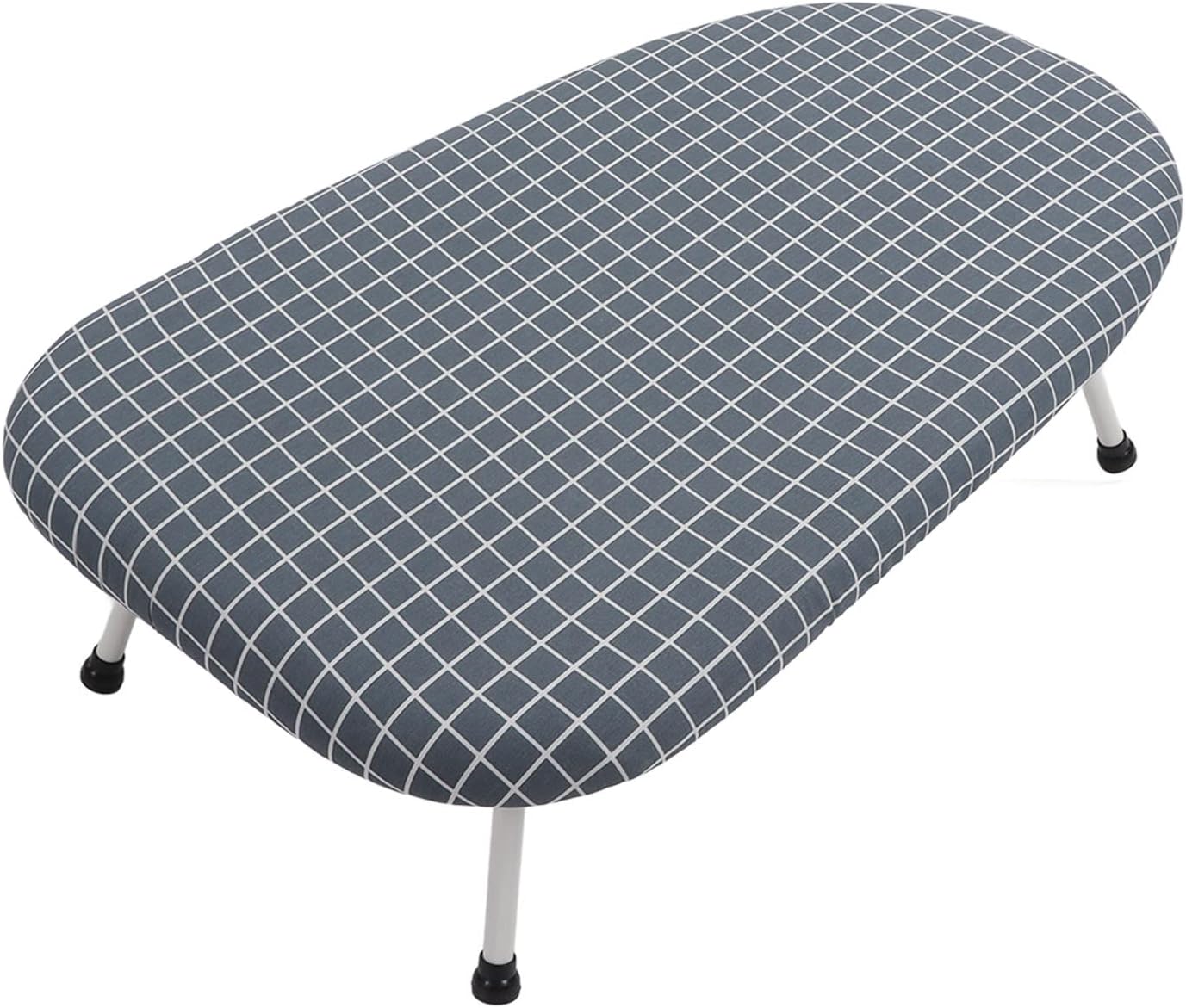AUNMAS Foldable Mini Ironing Board Classic Blue Plaid