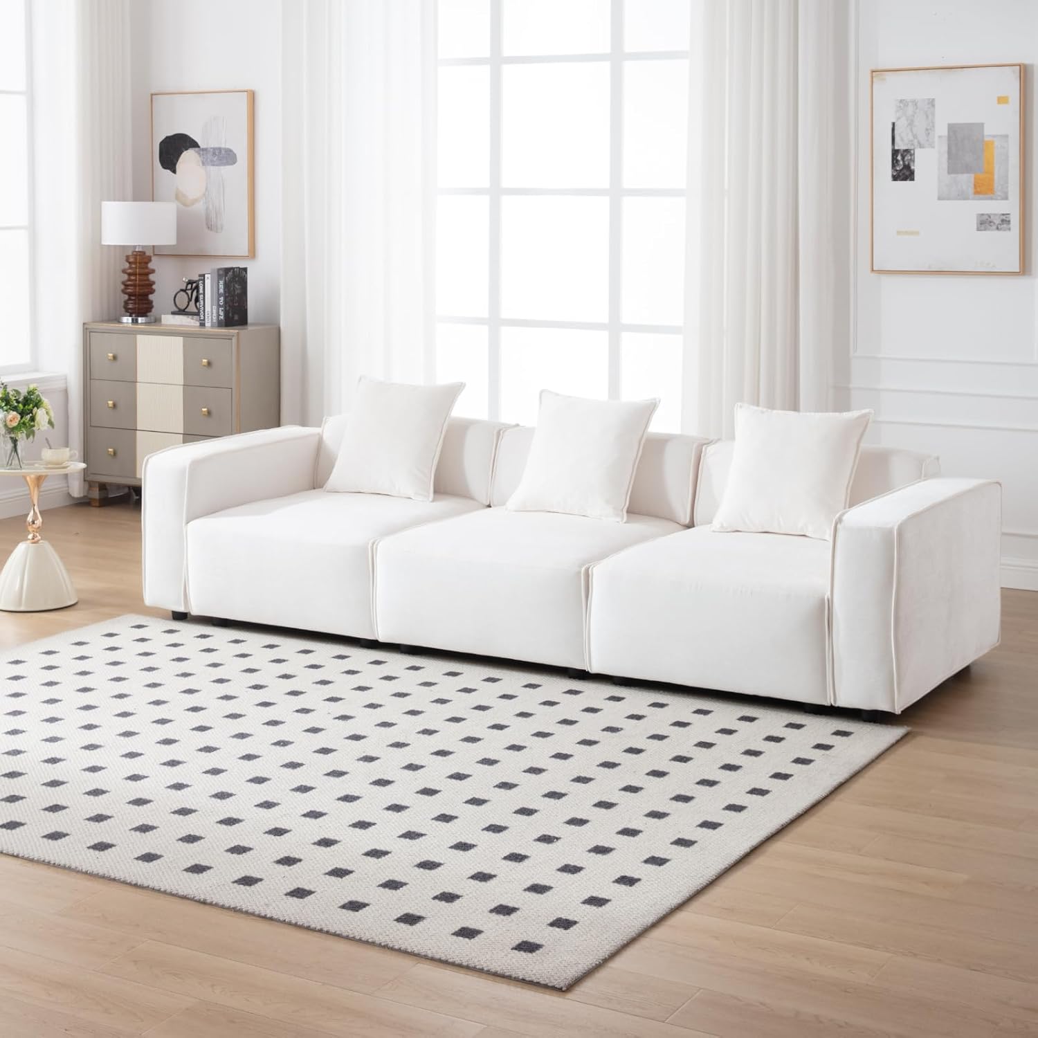 Ya-Home Modular Sectional Sofa Set Beige