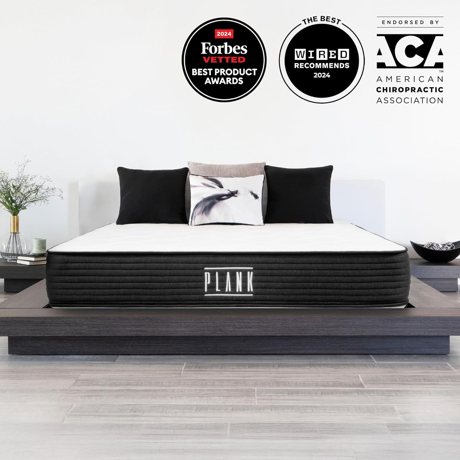 Brooklyn Bedding Plank Twin Mattress with TitanFlex Support