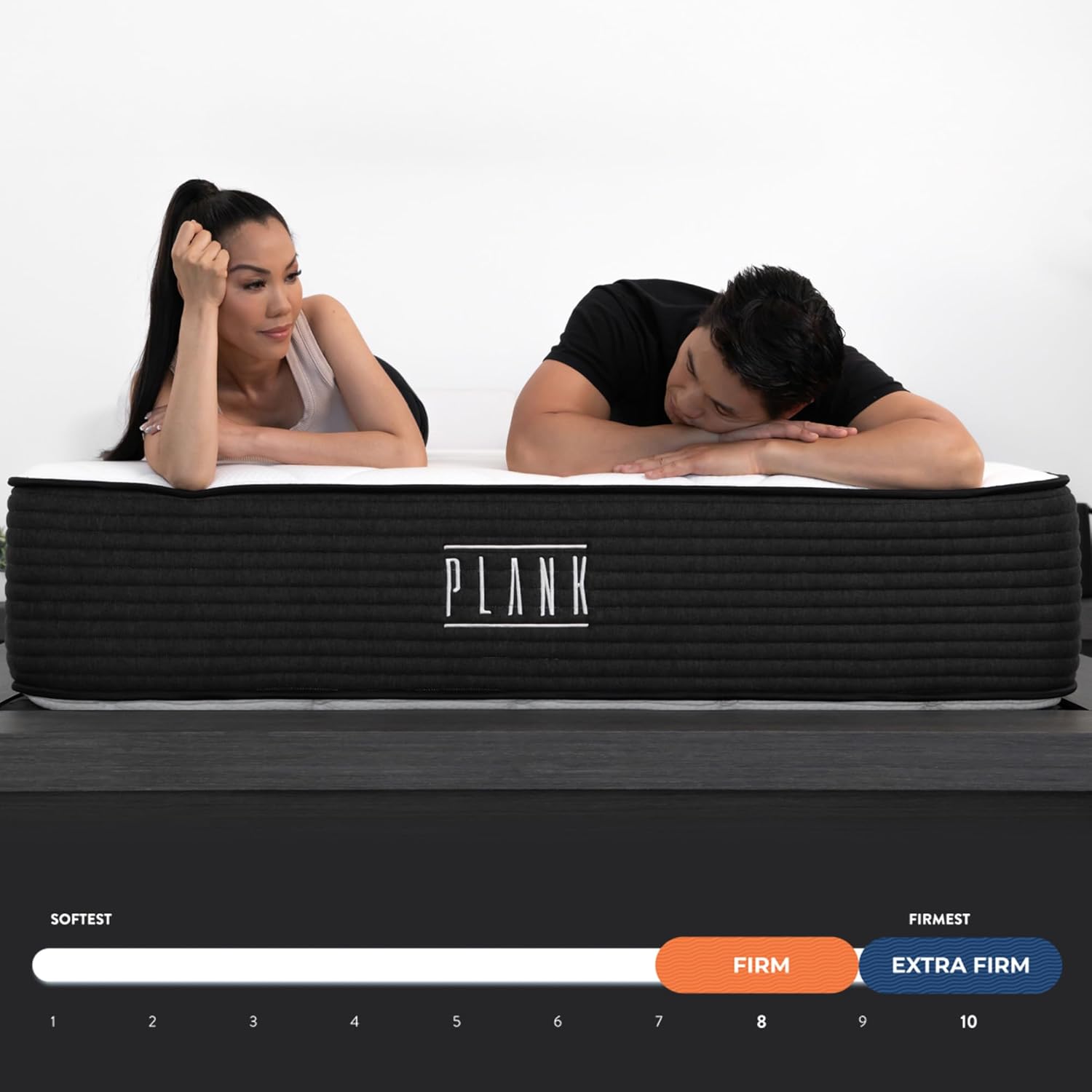 Brooklyn Bedding Plank Twin Mattress with TitanFlex Support