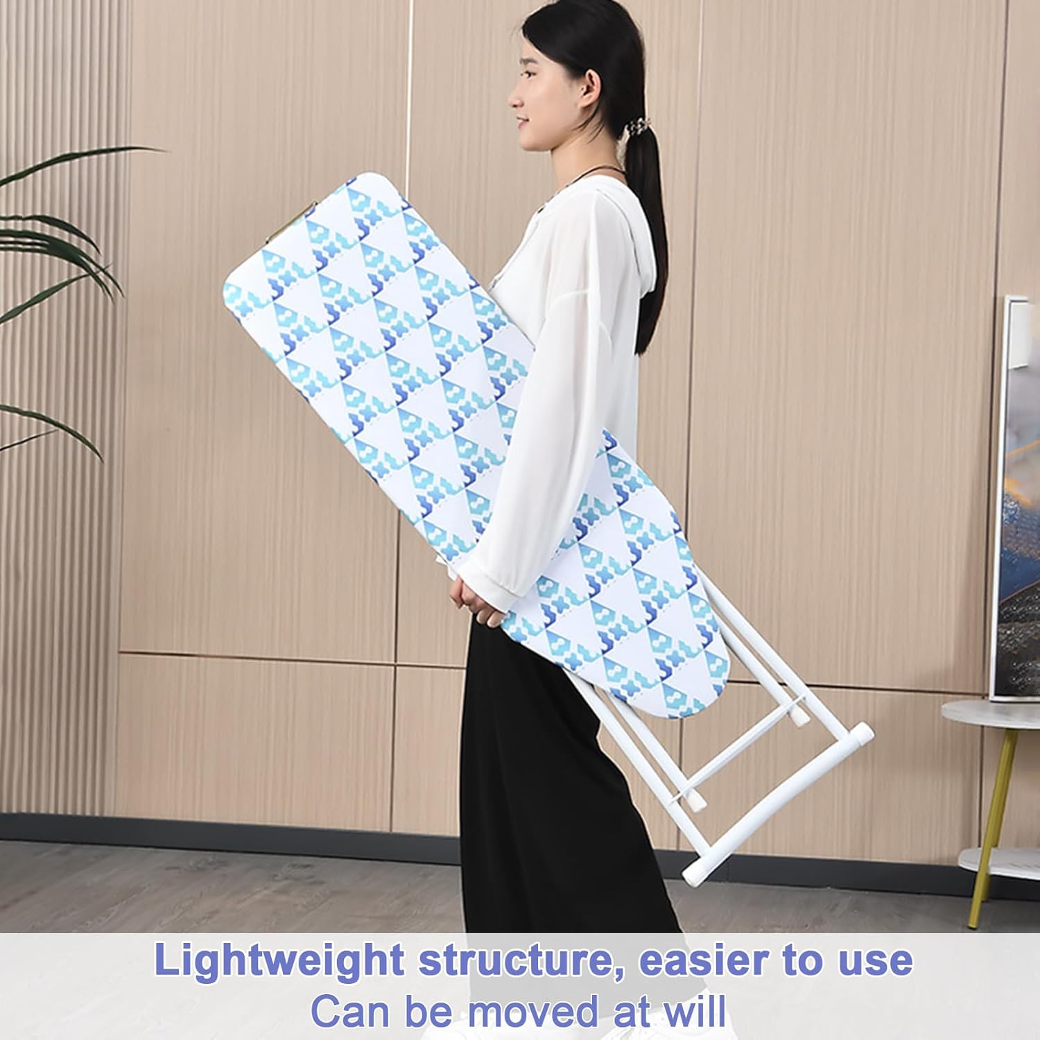 TOLUON Ironing Board Full Size Foldable
