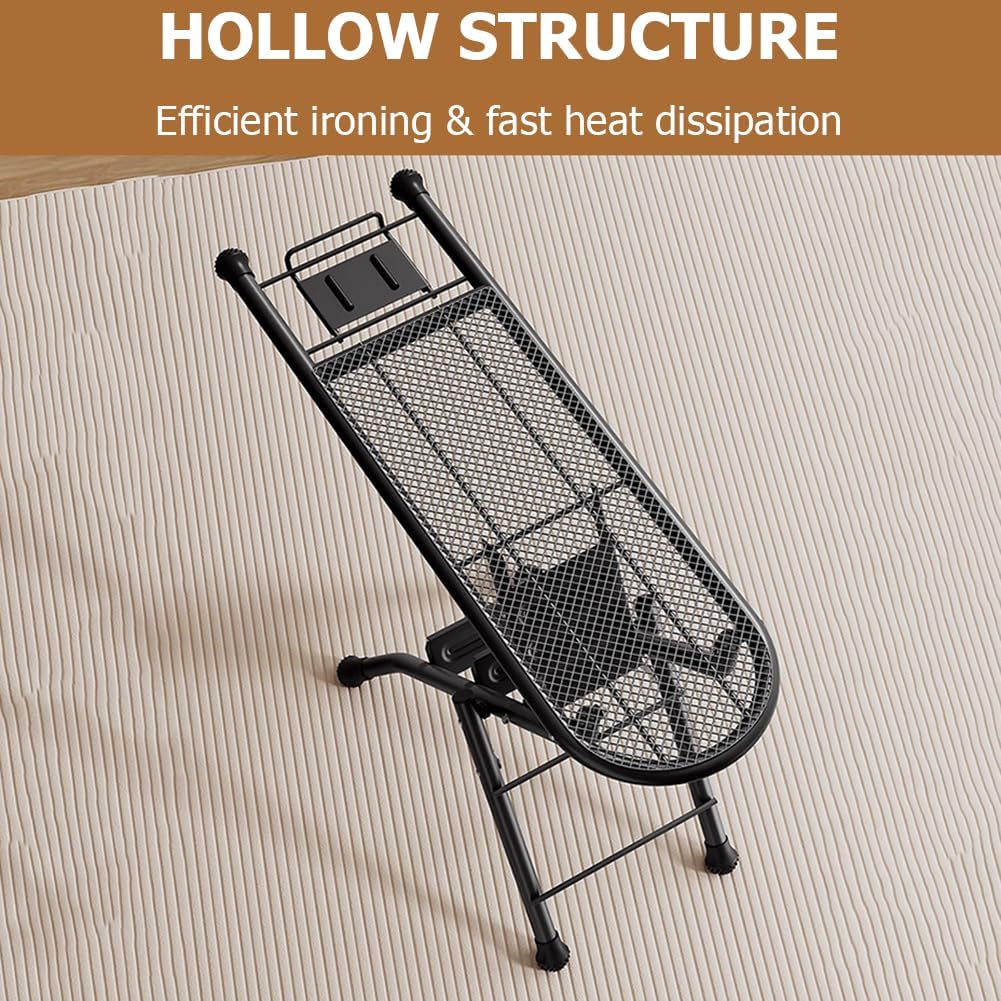 Multifunctional Ironing Board with Iron Rack