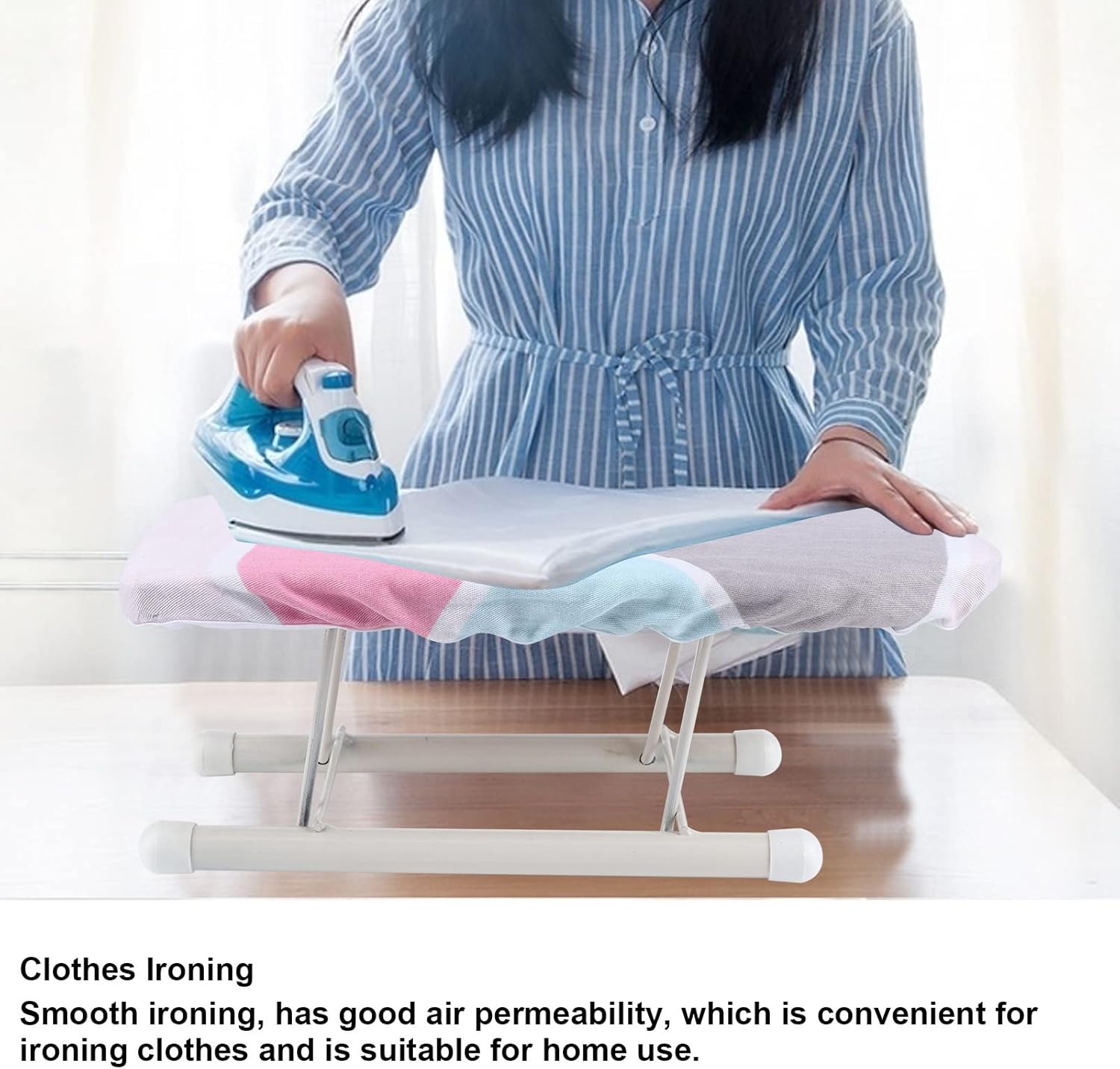 Portable Mini Ironing Board for Clothes Home Use