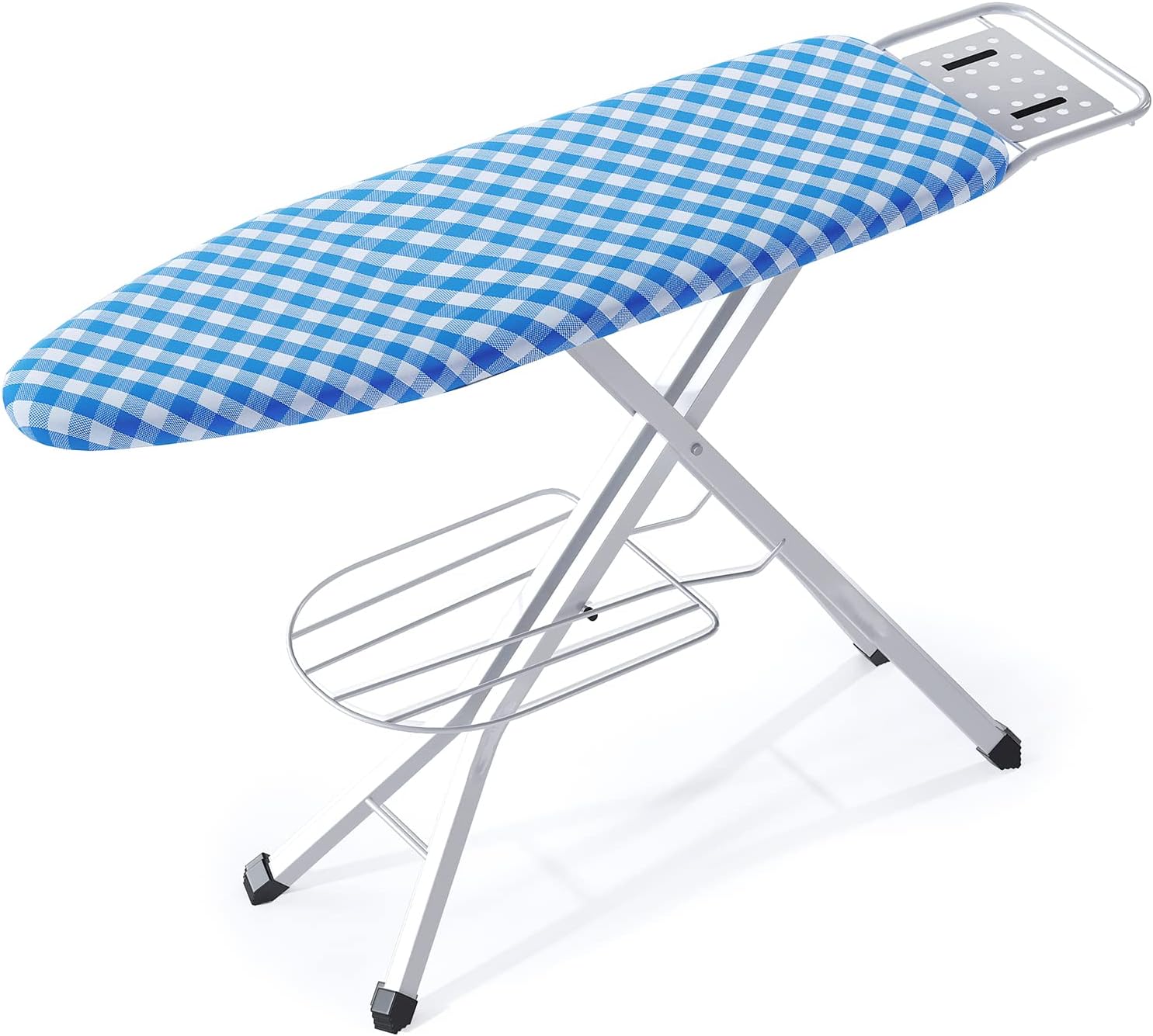 BKTD Ironing Board with Steam Rest and Non-Slip Legs