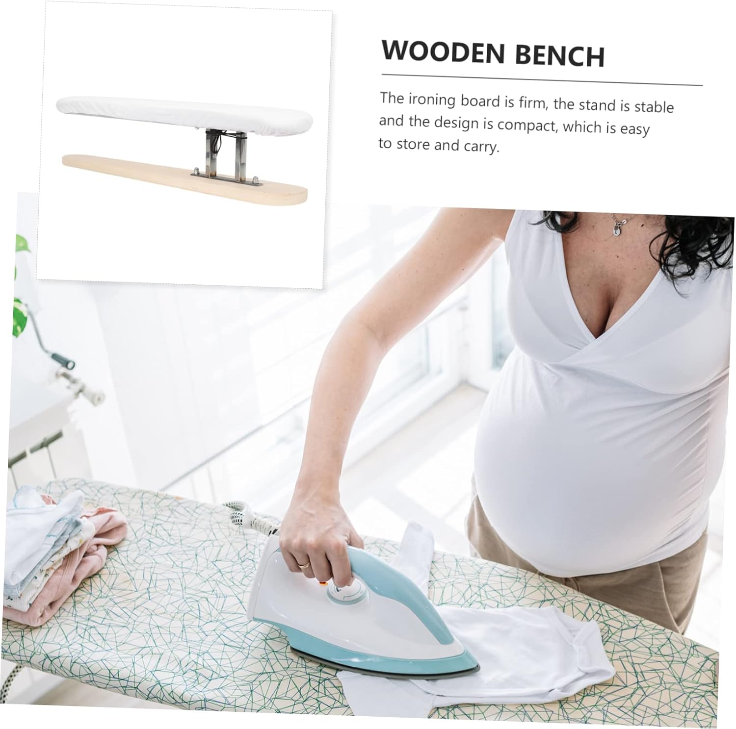 Homoyoyo Compact Ironing Board for Easy Ironing and Garment Steamers