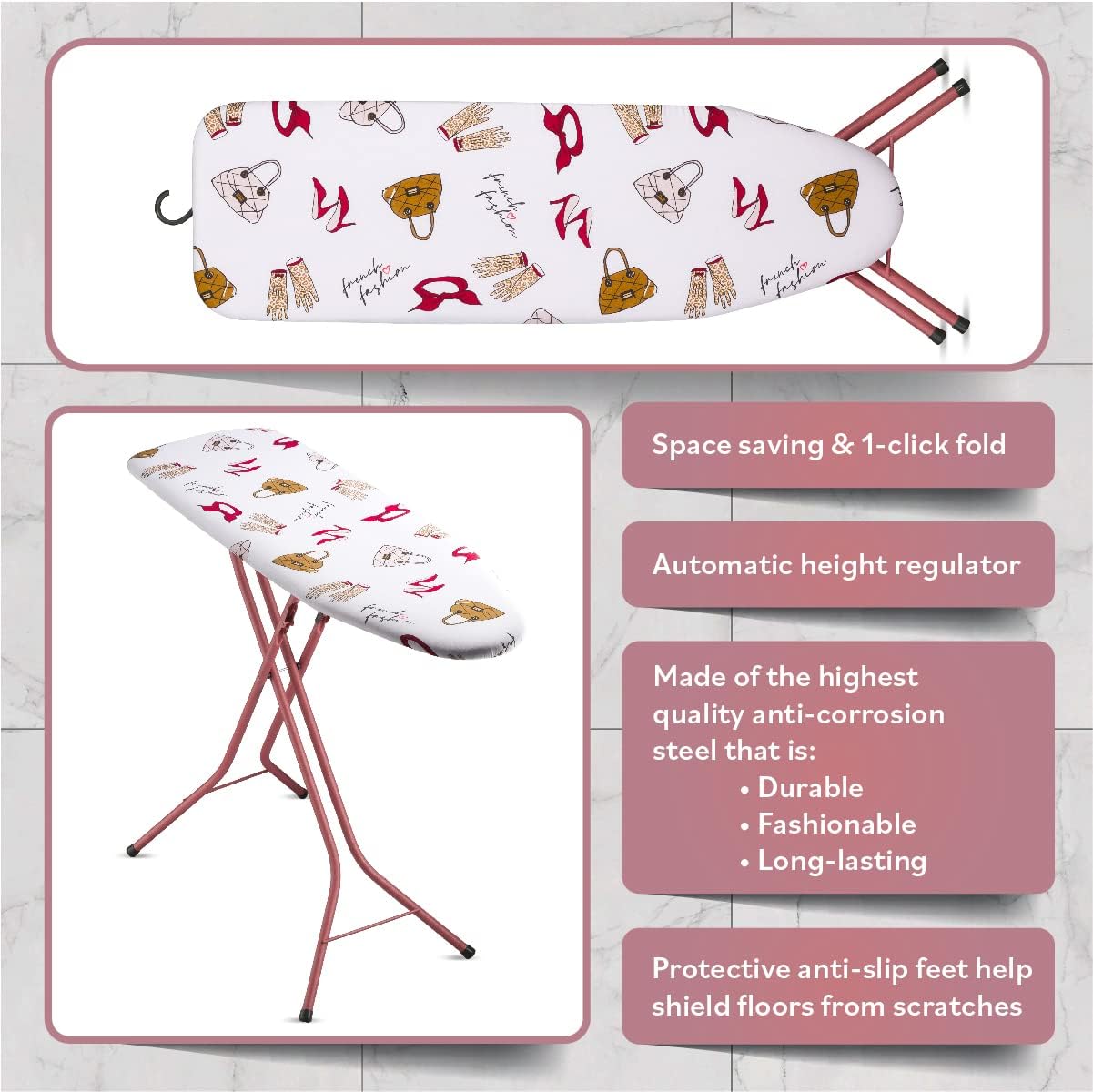 Bartnelli PULSE Ironing Board with Smart Hanger