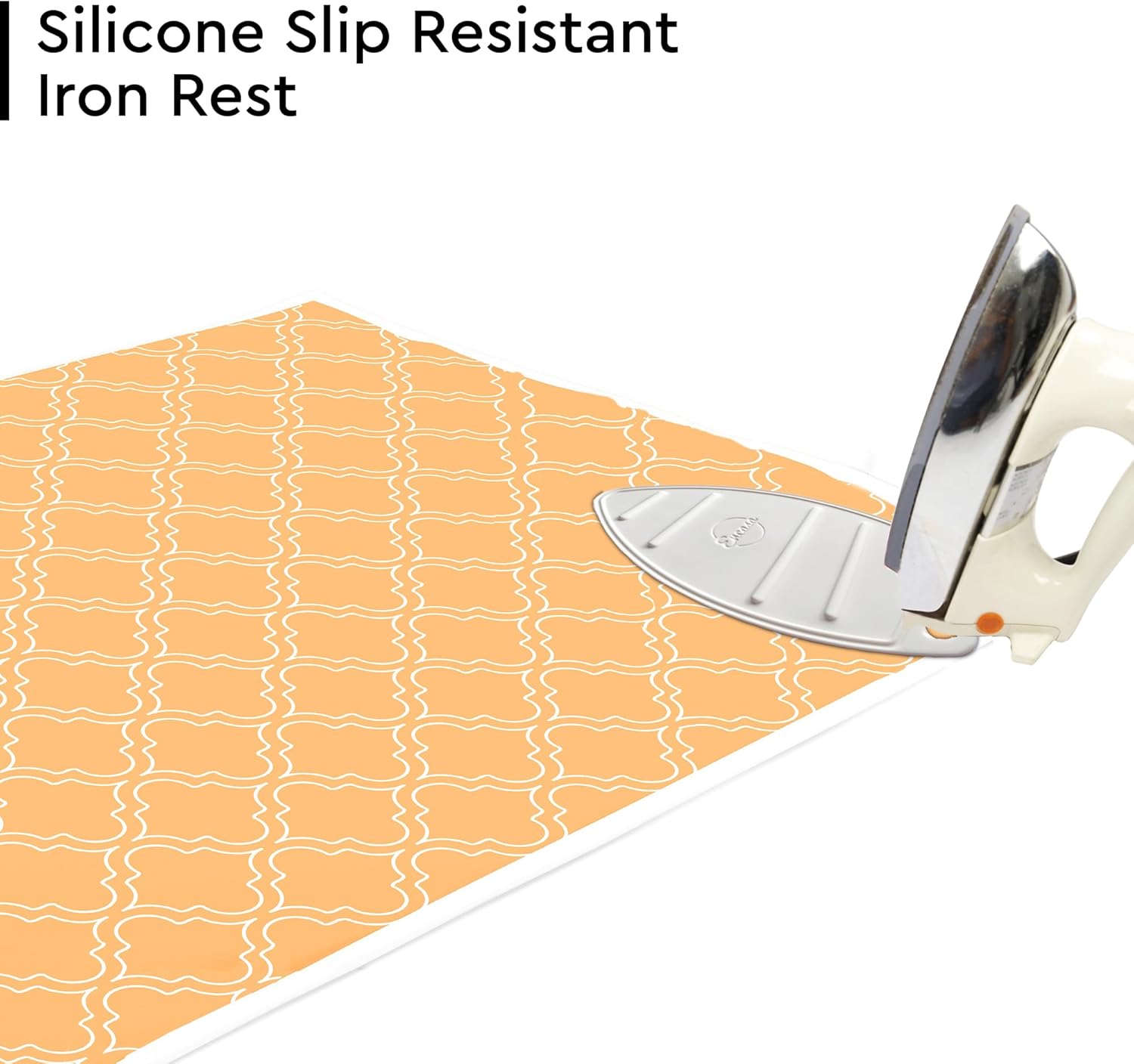Encasa XO Large Ironing Mat 48x28 with 3mm Padding Silicone Iron Rest