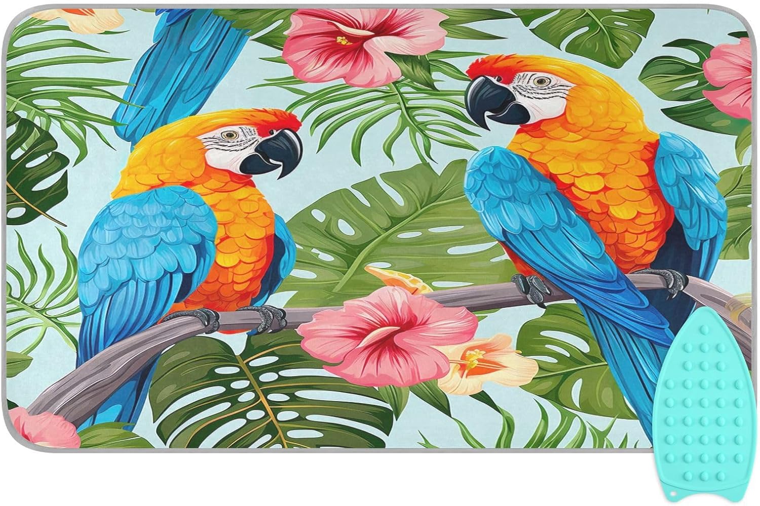 GAIGEO Parrots on Palm Portable Ironing Mat