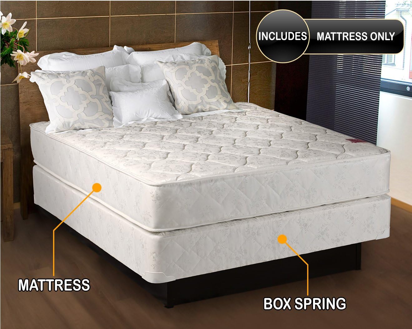 Dream Solutions USA Legacy 2-Sided Queen Mattress with Protector