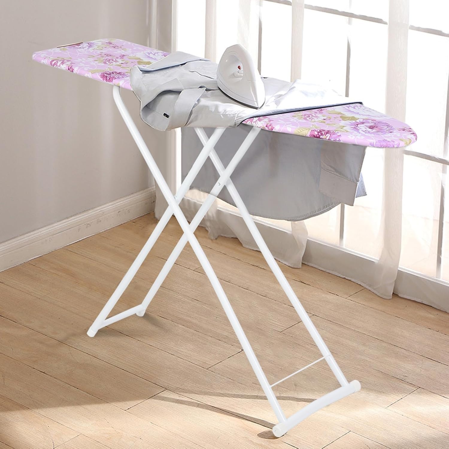 Sturdy Foldable Ironing Board with Non-slip Feet
