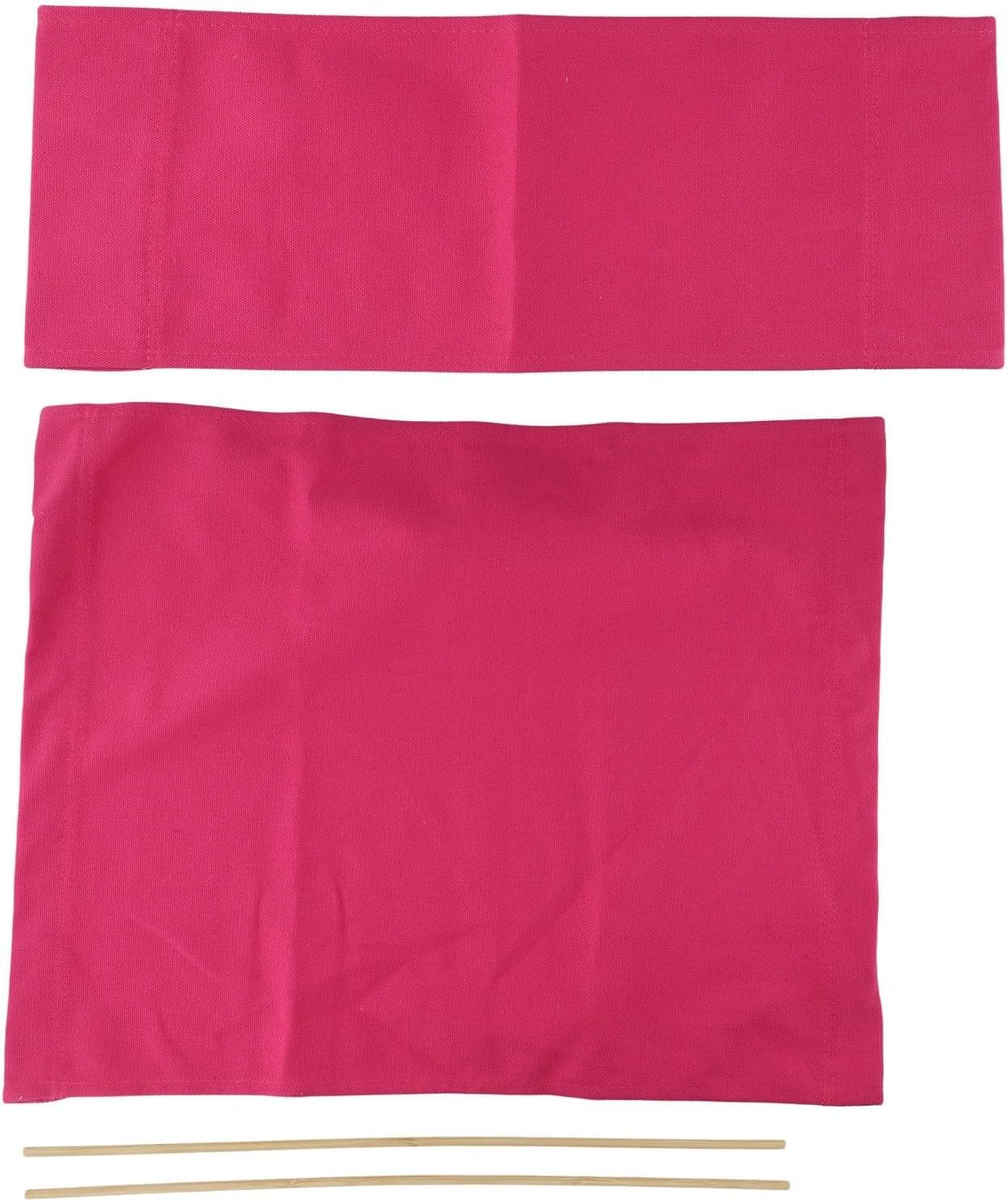 Replacement Canvas Slipcovers for Directors Chairs 4 Piece Set Rose Red