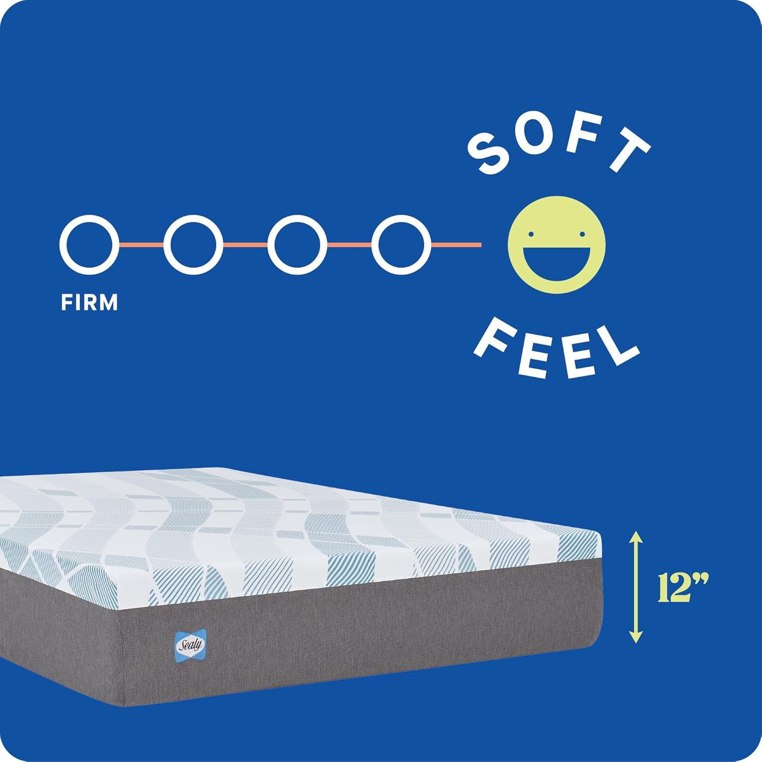 Sealy Dreamlife 12 Inch Foam Mattress in a Box Twin XL
