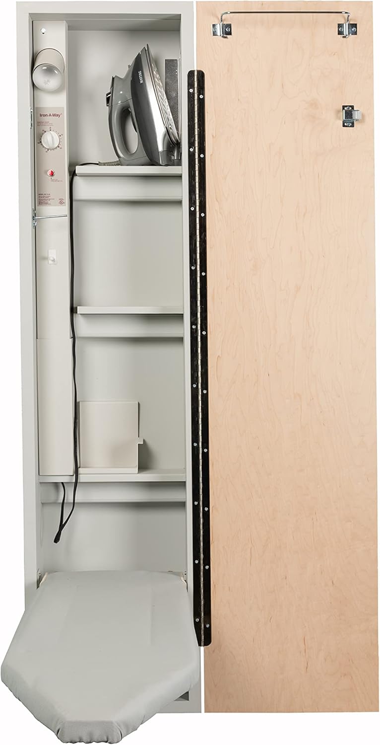 Iron-A-Way Built-In Ironing Center with 46 Inch Board