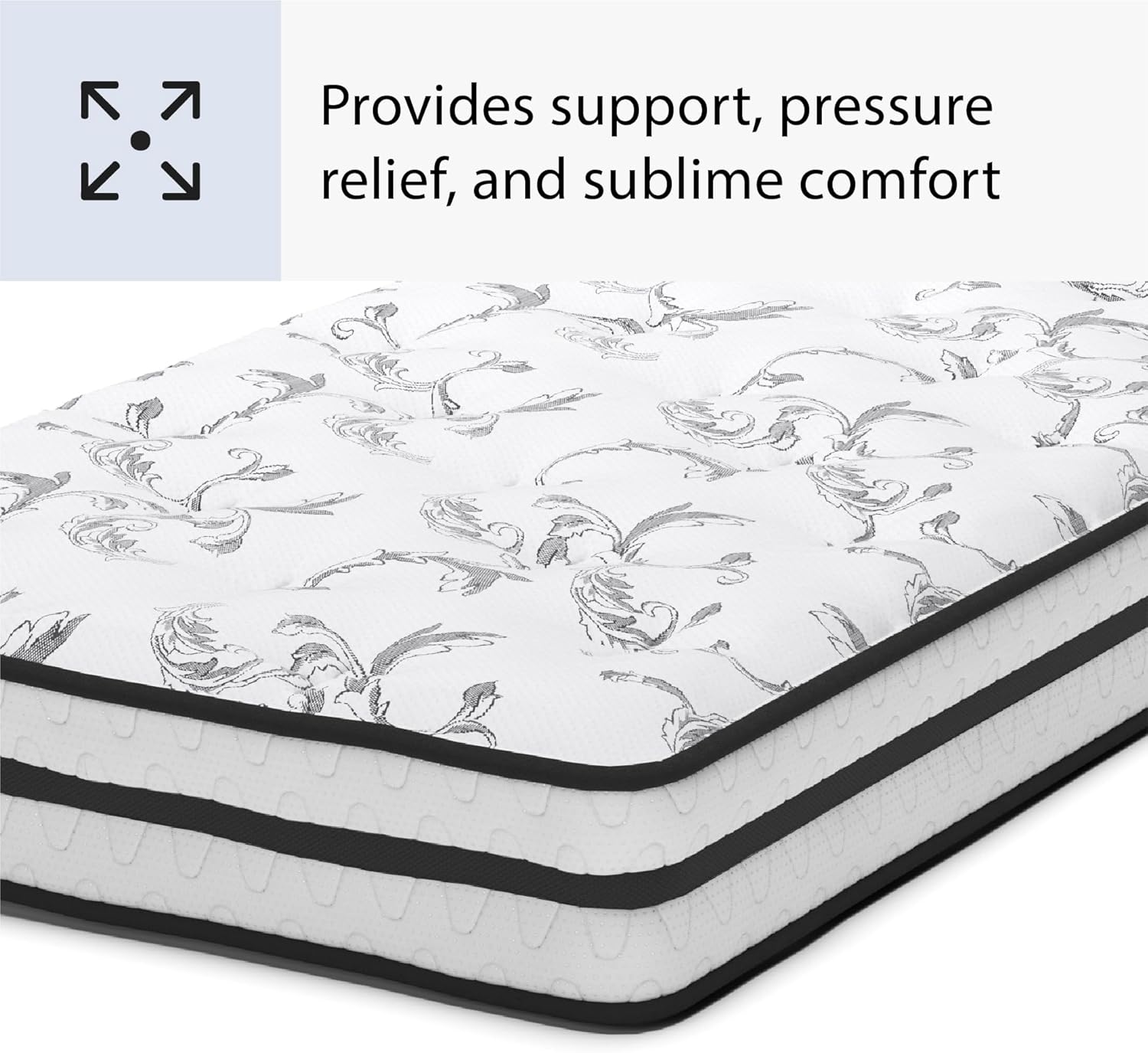 Signature Design by Ashley Twin Chime 8 Inch Medium Firm Mattress
