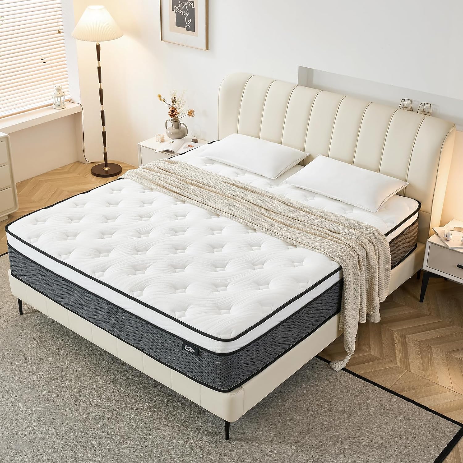 Bednew 14 Inch Queen Mattress in a Box Hybrid