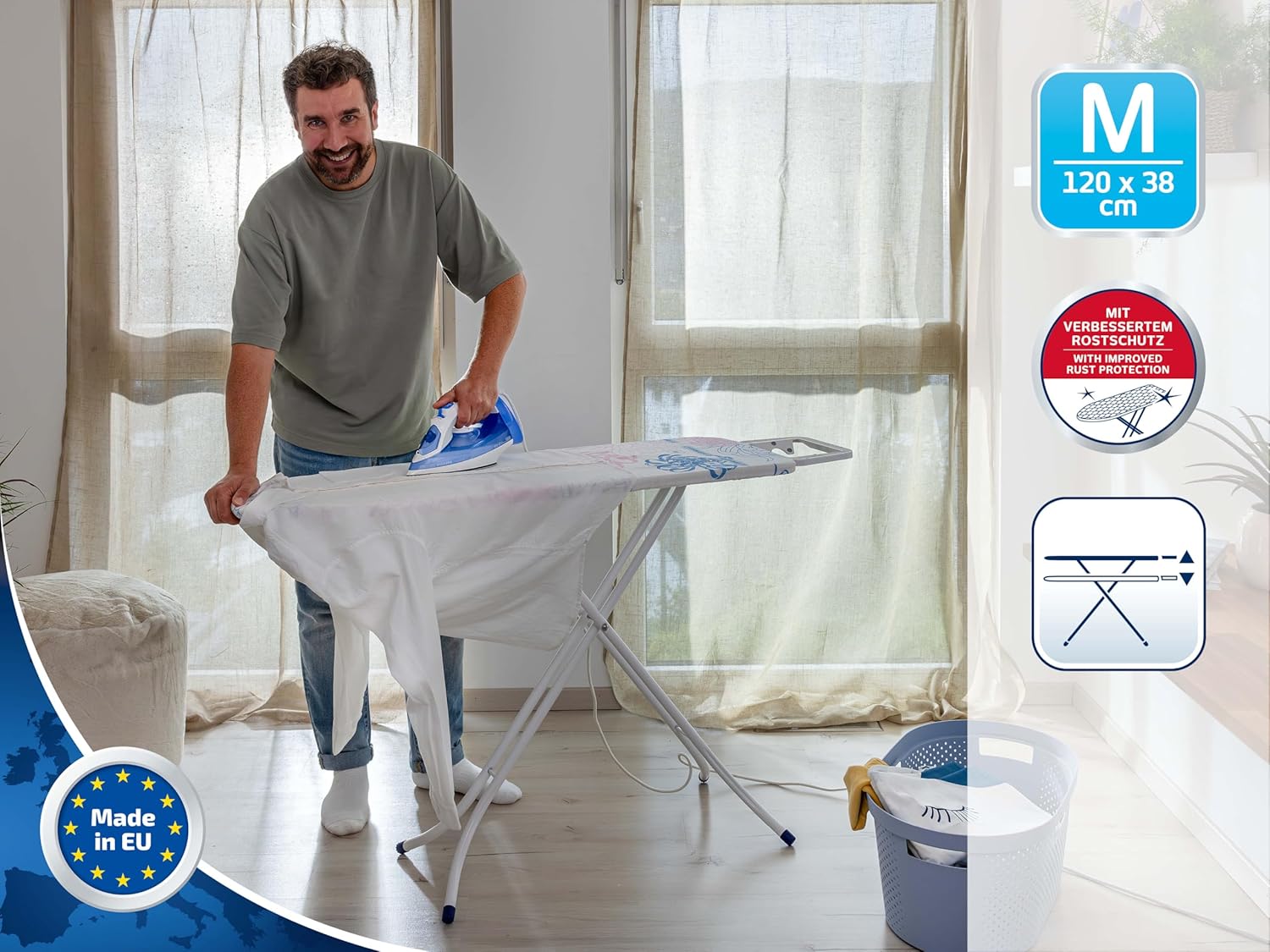 Leifheit Classic M Basic Ironing Board