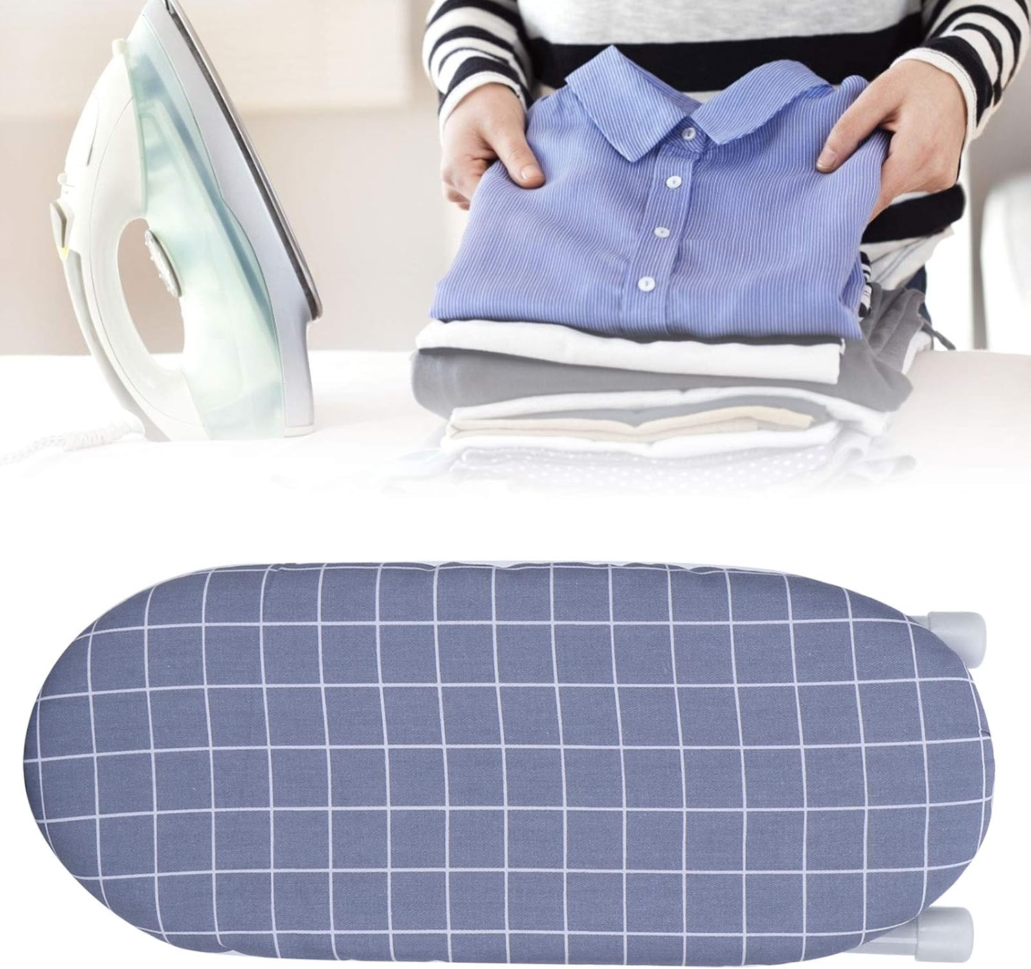 Mini Ironing Board Space-Saving Ironing Table for Sleeve Cuff Neckline
