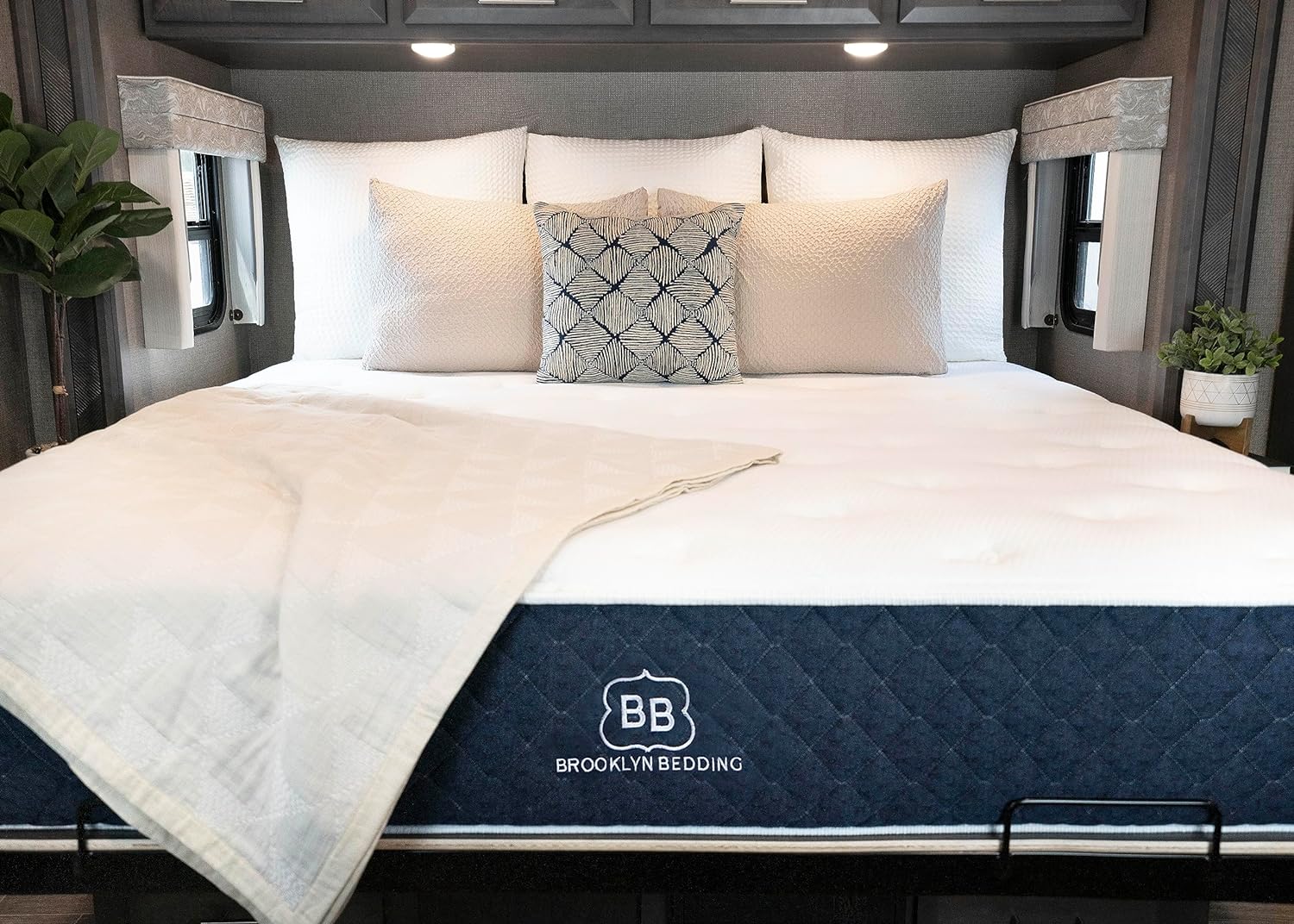 Brooklyn Bedding Signature RV Mattress - Soft Short King 72x75