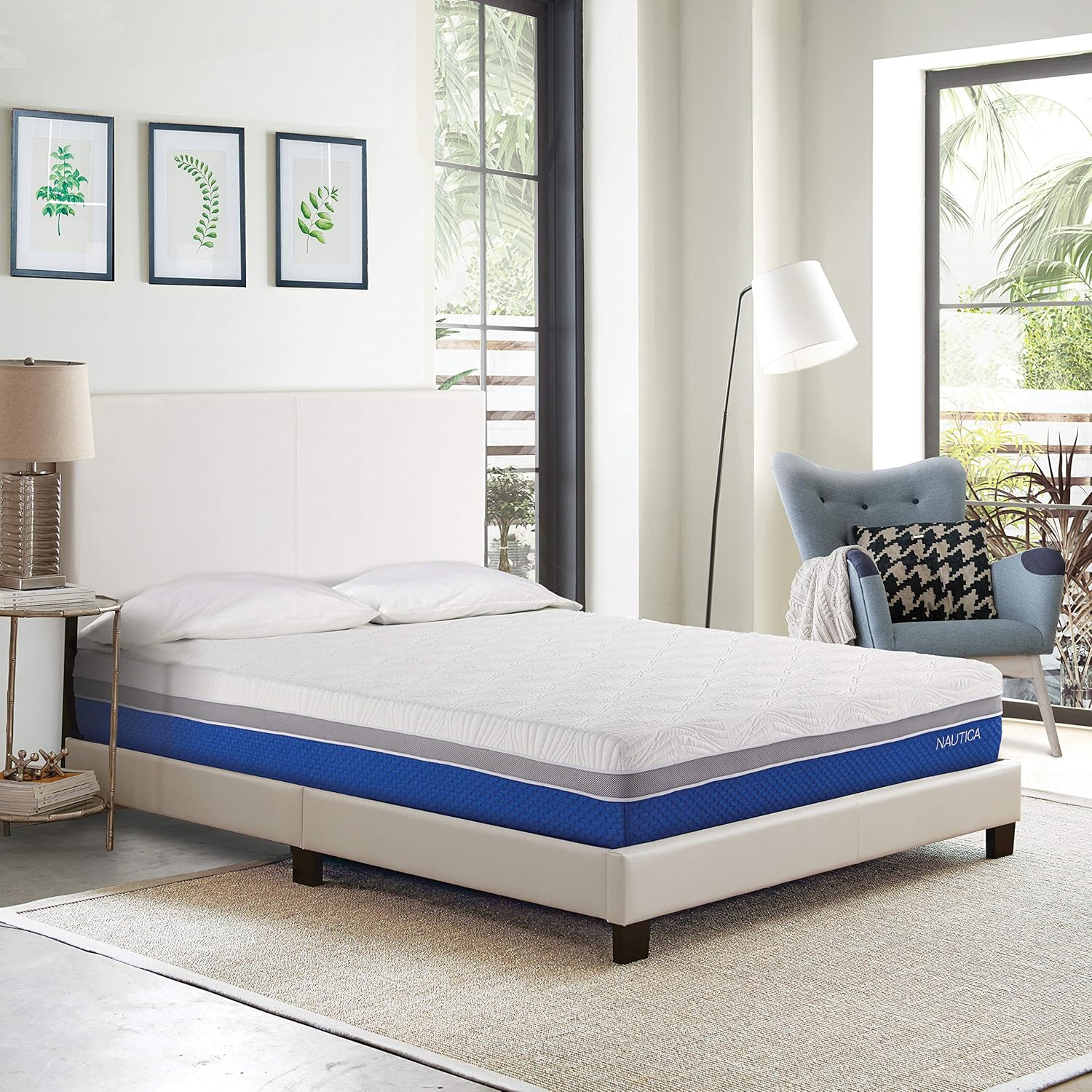 Nautica 10 Inch Memory Foam Mattress with Cooling Gel King