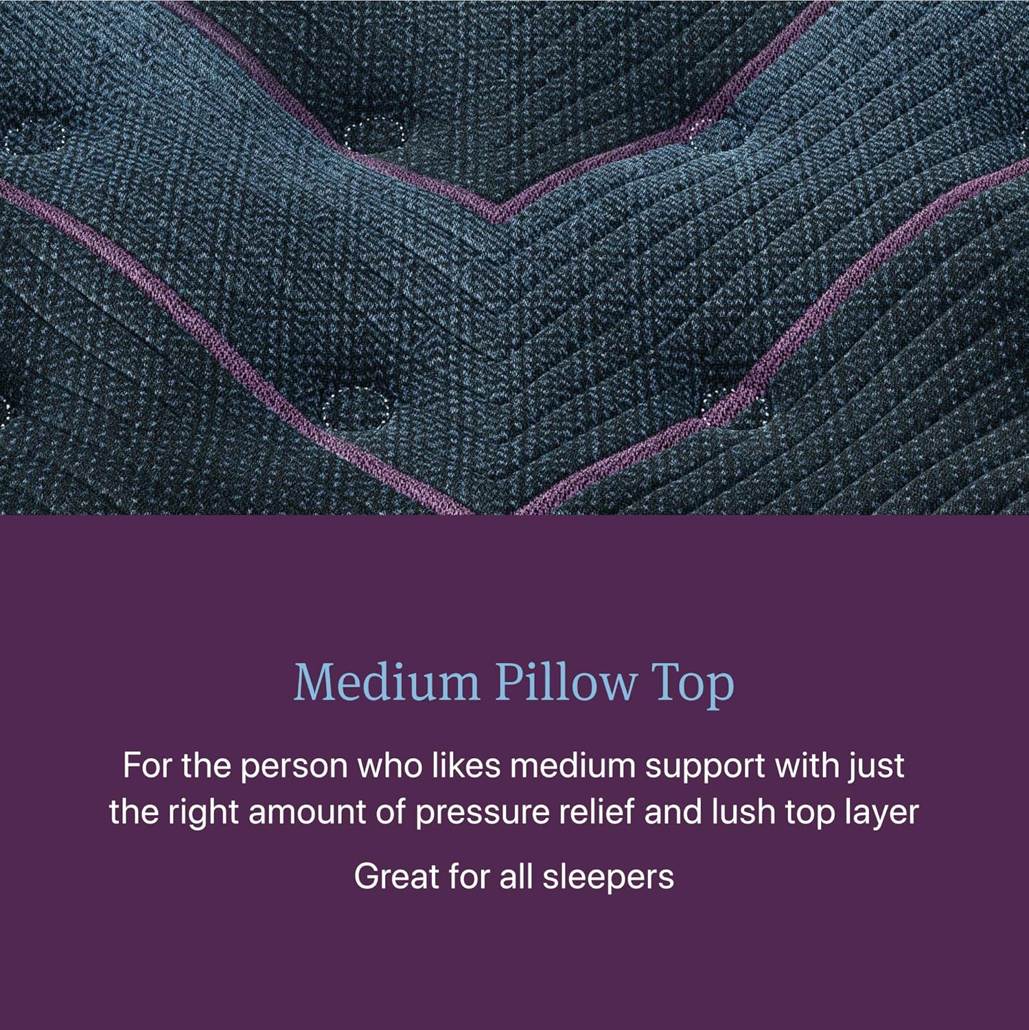 Beautyrest King Size Pillow Top Mattress 1575 Medium Support